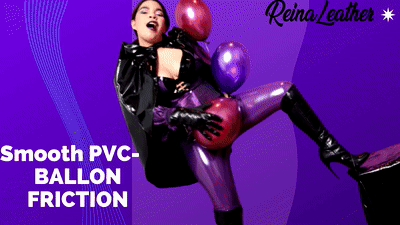The smooth baloon friction gif